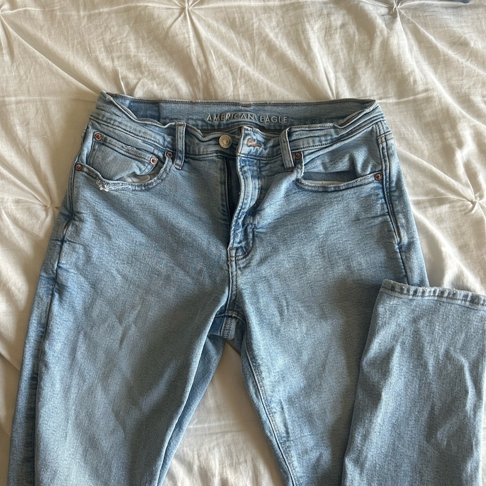 American Eagle Outfitters Blue Skinny Jeans
